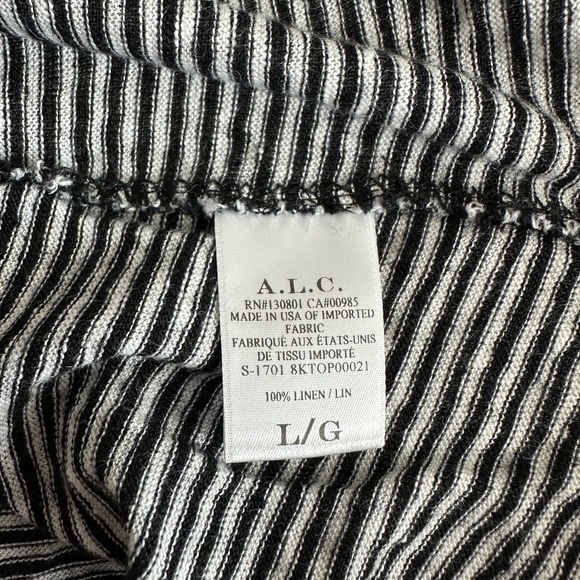 A.L.C. Sean Linen Muscle Tee - Picture 7 of 7